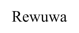 REWUWA trademark