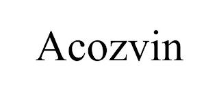 ACOZVIN trademark