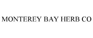 MONTEREY BAY HERB CO trademark