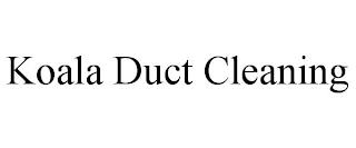 KOALA DUCT CLEANING trademark