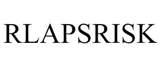 RLAPSRISK trademark