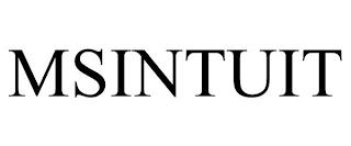 MSINTUIT trademark