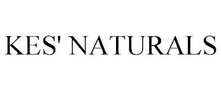 KES' NATURALS trademark