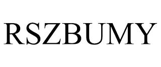 RSZBUMY trademark