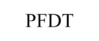 PFDT trademark