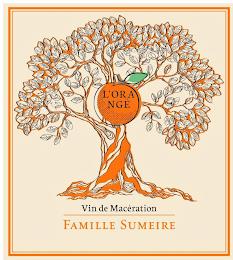 L'ORA NGÉ VIN DE MACÉRATION FAMILLE SUMEIRE trademark