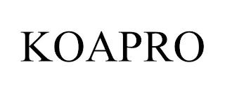 KOAPRO trademark