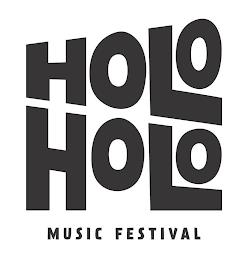 HOLO HOLO MUSIC FESTIVAL trademark