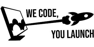 WE CODE, YOU LAUNCH trademark