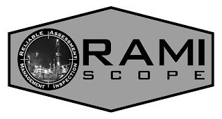 RELIABLE ASSESSMENT MANAGEMENT INSPECTION RAMI SCOPE trademark