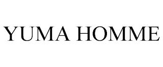 YUMA HOMME trademark