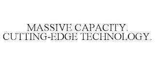 MASSIVE CAPACITY. CUTTING-EDGE TECHNOLOGY. trademark