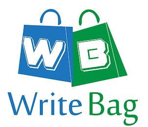 WB WRITE BAG trademark