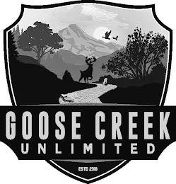 GOOSE CREEK UNLIMITED ESTD 2018 trademark