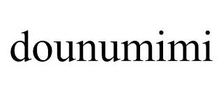 DOUNUMIMI trademark