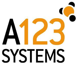 A123 SYSTEMS trademark