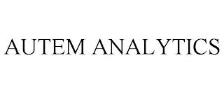 AUTEM ANALYTICS trademark