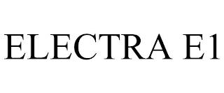 ELECTRA E1 trademark