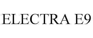 ELECTRA E9 trademark