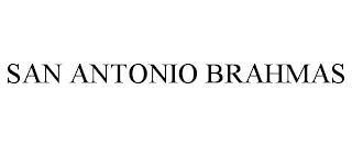 SAN ANTONIO BRAHMAS trademark