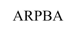 ARPBA trademark