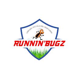 LAWN CARE · PEST SOLUTIONS · SNOW PLOWING RUNNIN'BUGZ trademark