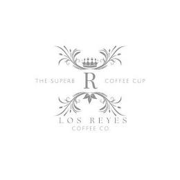 THE SUPERB R COFFEE CUP LOS REYES COFFEE CO. trademark