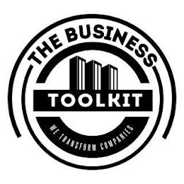 THE BUSINESS TOOLKIT WE TRANSFORM COMPANIES trademark