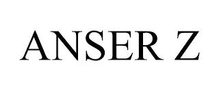 ANSER Z trademark