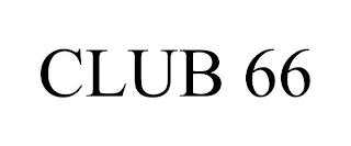 CLUB 66 trademark