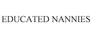 EDUCATED NANNIES trademark