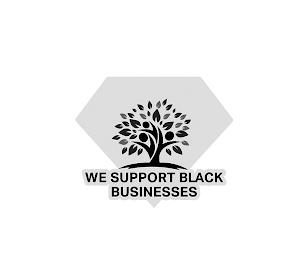 WE SUPPORT BLACK BUSINESSES trademark