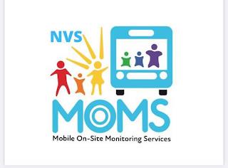 NVS MOMS MOBILE ON-SITE MONITORING SERVICES trademark