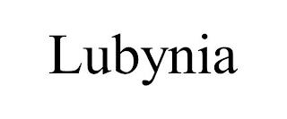 LUBYNIA trademark