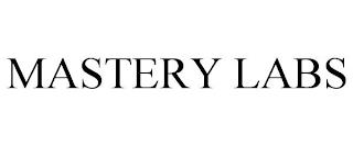 MASTERY LABS trademark