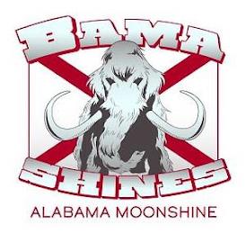 BAMA SHINES ALABAMA MOONSHINE trademark