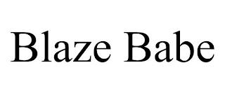 BLAZE BABE trademark