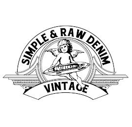 SIMPLE & RAW DENIM VINTAGE trademark