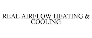 REAL AIRFLOW HEATING & COOLING trademark