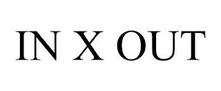 IN X OUT trademark