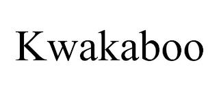 KWAKABOO trademark