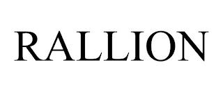 RALLION trademark