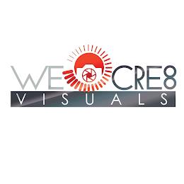 WE CRE8 VISUALS trademark