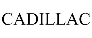 CADILLAC trademark