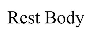 REST BODY trademark