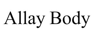 ALLAY BODY trademark