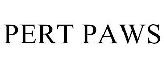 PERT PAWS trademark