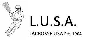 L.U.S.A. LACROSSE USA EST 1904 trademark