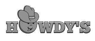 HOWDY'S DURANGO trademark