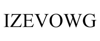 IZEVOWG trademark